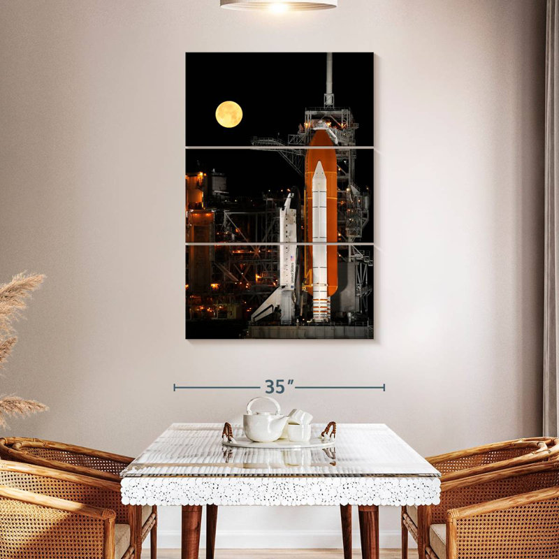 Oberle Discovery Space Shuttle, 50'' H X 32'' W