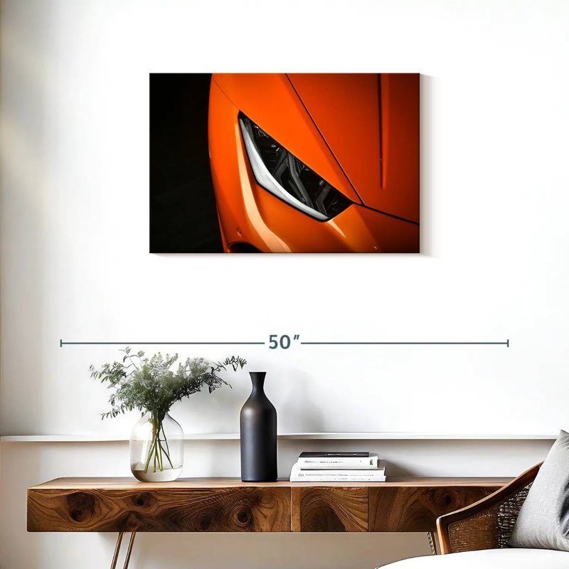 Mehar Car Headlights Close Up, 20" H x 30" W