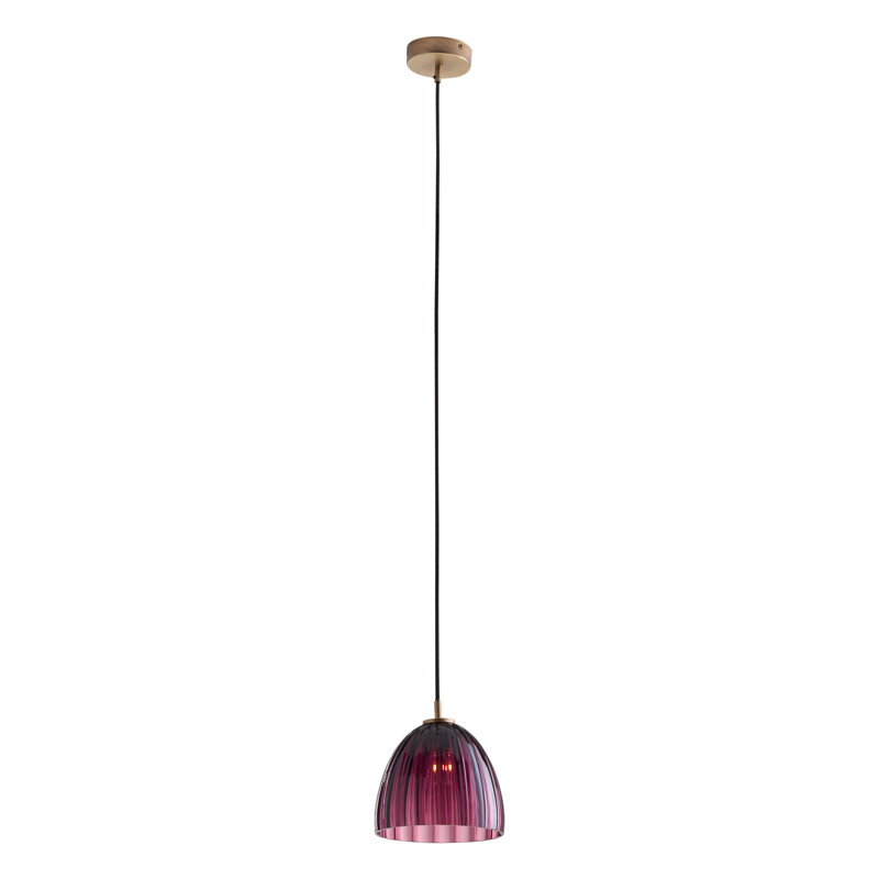 Luminaire suspendu Caterina - Aubergine, Aubergine