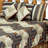 Log Cabin Rustic Cotton Patchwork Quilt-24708640