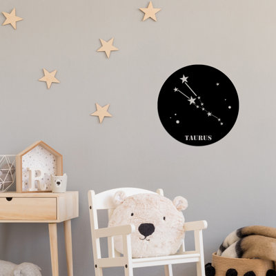 Stylish Decorative Metal Wall Accessory, Black, 18.9 x 18.9 inches | 100% Metal Construction, Thickness: 0.06 inches | Lightweight at 1.0 lbs, Easy Wall Mount Design | Perfect for Modern Home Decor & Art Display