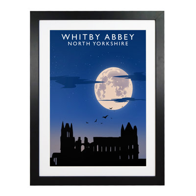 Whitby Abbey (Night) by Richard O'Neil - Print