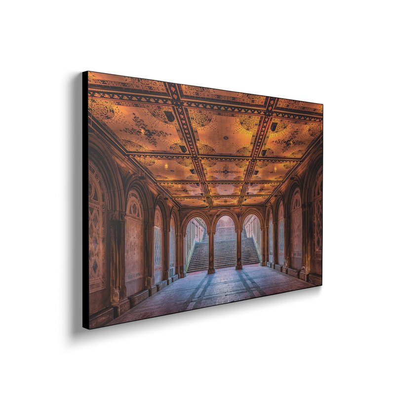 Reproduction d'art mural, "Stewalkix" - Une promenade dans le parc par Andreas Agazzi