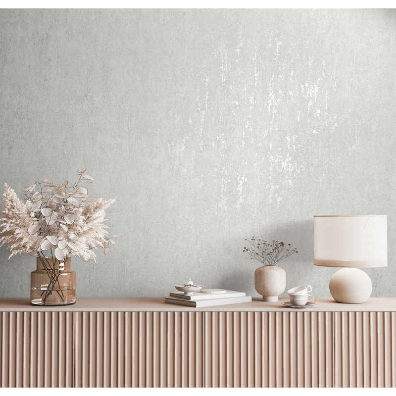 City Romance Industrial Wallpaper, Grey