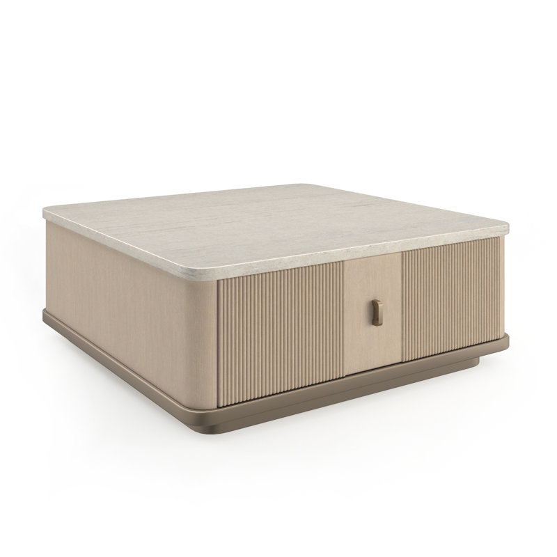 Caracole Stone Cocktail Table