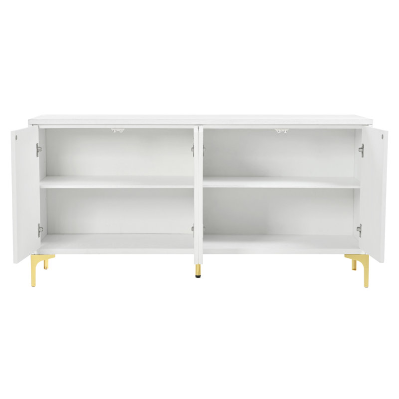 Buffet à 4 portes M4, Blanc