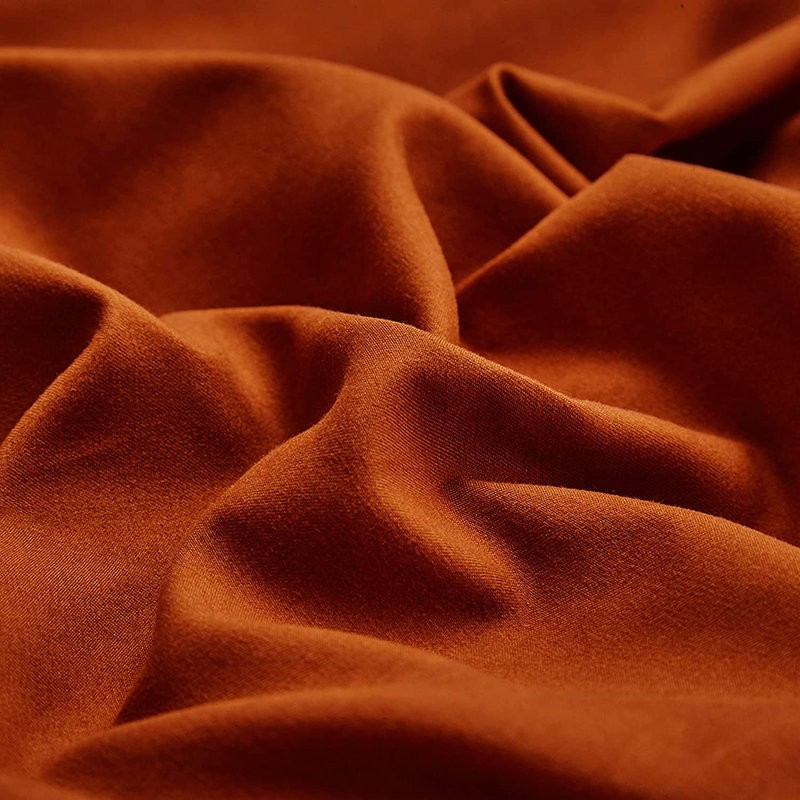 Solid Color Comforter Dark Color 3 PCs Bedding Set Deep Color Bed Comforter Set, Queen Comforter + 2 Standard Pillowcases