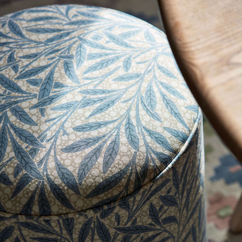 Emerys Willow Fabric, Woad Blue
