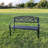Metal Outdoor Bench