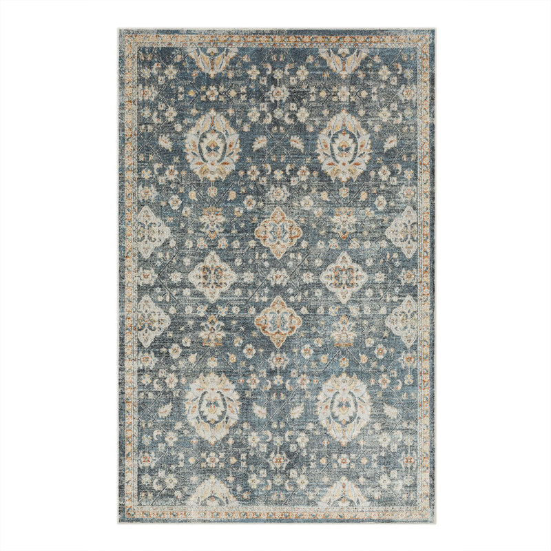 Oriental Indoor Rug, Rectangle 6' x 9'
