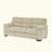 81'' Faux Leather Sofa-877491642