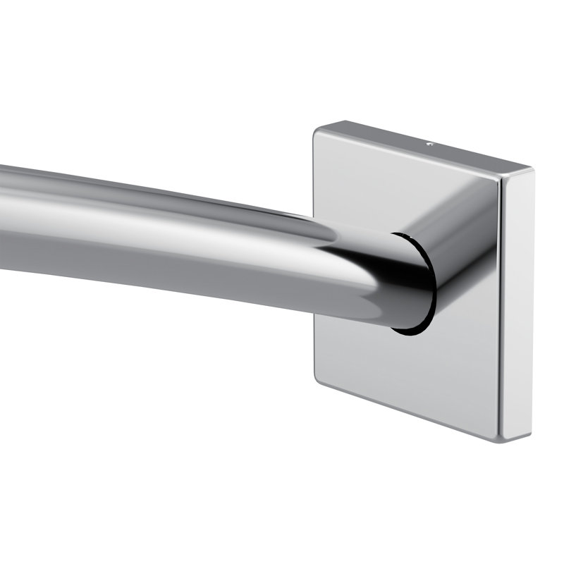 Rideau de douche incurvé 6,25 po Triva, Chrome