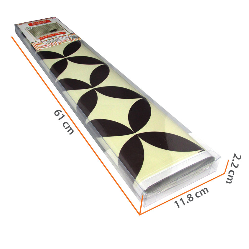 Décalcomanie murale motif étoile cercle Clinkscales