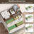 4 Drawer Wooden Horizontal File Cabinet-1155751058