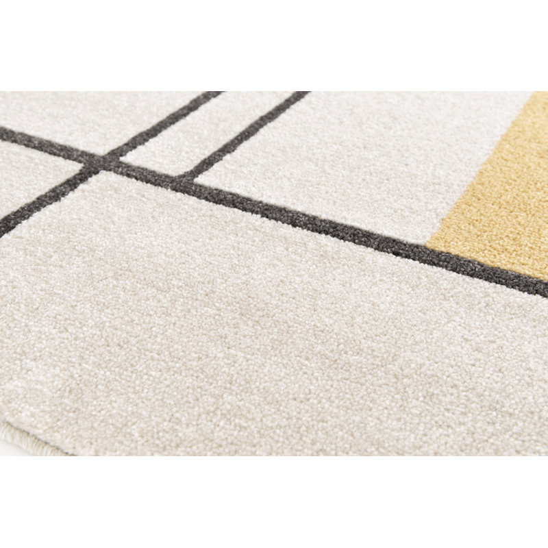 Igourdane Geometric Area Rug, Rectangle 80cm x 150cm