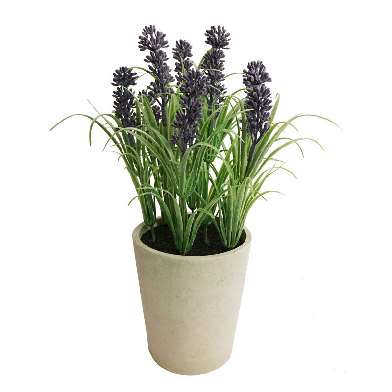 Ensemble de fleurs florales en pot en faux dessus
