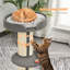 Cameron Cat Tree with Scratching Post for Indoor Kittens-16583920