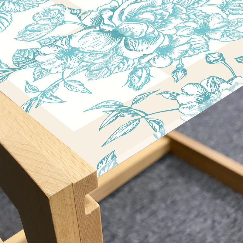 Jacquelle Trestle Coffee Table, 40cm H x 91cm W x 62cm D