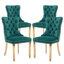 Chaises de salle à manger, chaise de salle à manger rembourrée haut de gamme avec anneau clouté-511006618-531111163-511006614