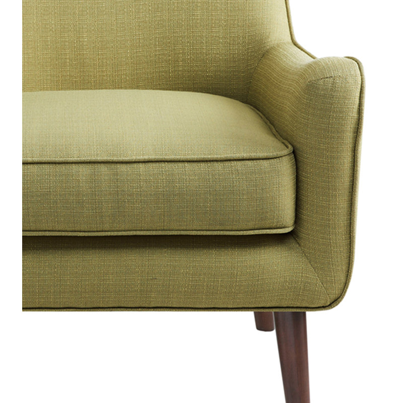 Fauteuil Julianni, 100 % polyester vert