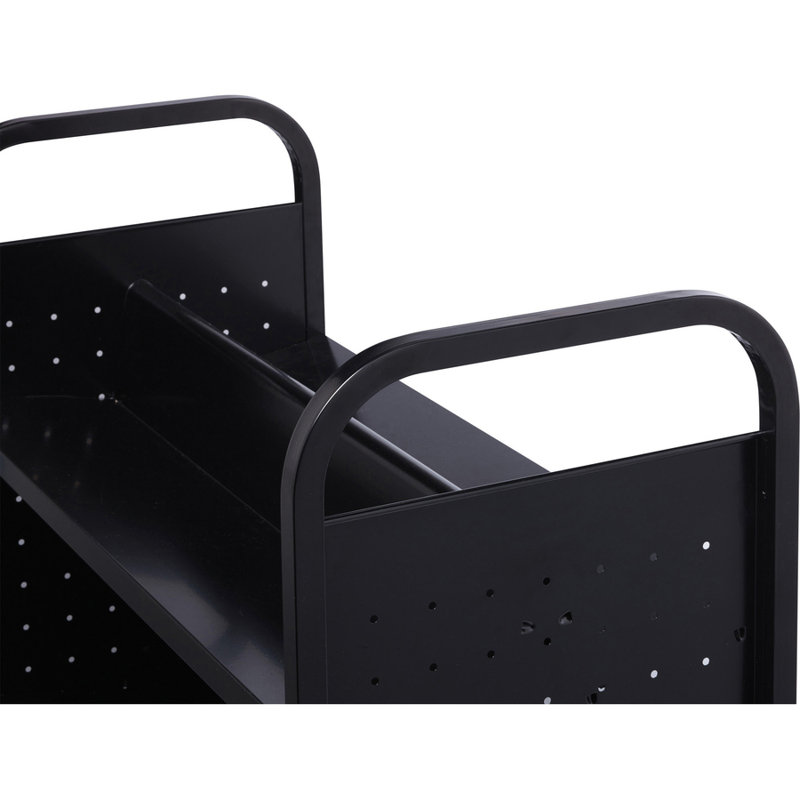 Chariot à livres Borre, Noir, H 46,3 po x l 38 po x P 18 po
