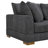 Large Seating Corduroy Modular Sleeper Sectional-1509912016
