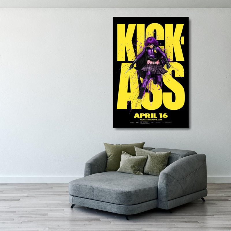 Kick Ass, H 40 po x l 27 po