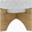 PLATEAU 5 "AVEC SUPPORT CHEVRON, BLANC