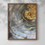 ABSTRACT Series CCXL III - Impression encadrée de qualité supérieure - Prêt à être accroché - Aucun clou requis-1141407332-1141407331