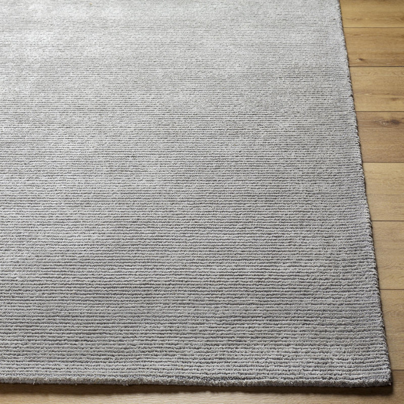 Azarael Hand Tufted Striped Indoor Rug, Round 10'
