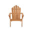 Chaise Adirondack en teck avec repose-pieds Lakeside