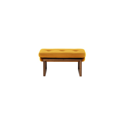 Melinda Solid Wood Tufted Bench