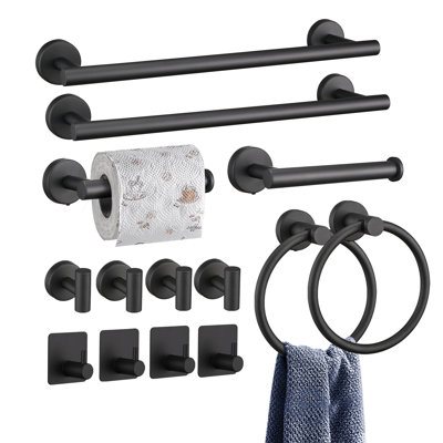 14-Piece Bathroom Hardware Accessories Set