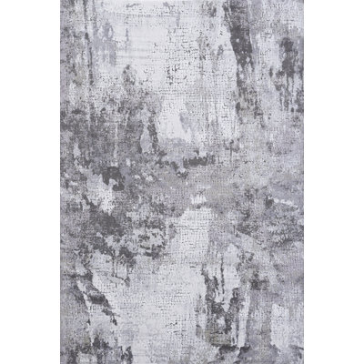 Viscose Abstract Indoor Rug