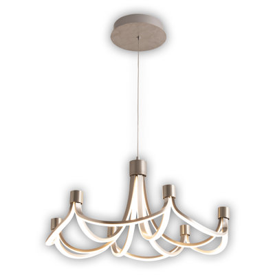 LED Chandelier 1-flame Dominic