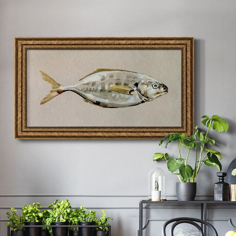 Fresh Fish Study I " Fresh Fish Study I ", 21" H x 37" W x 1" D