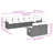 Vidaxl Garden Sofa Set Black