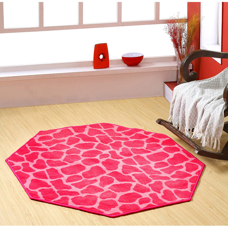 Tapis imprimé animal - Girafe Girly, Tapis de couloir 4 pi x 36 pi