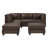 Angelamaria Faux Leather L-Shaped Sectional-672938798