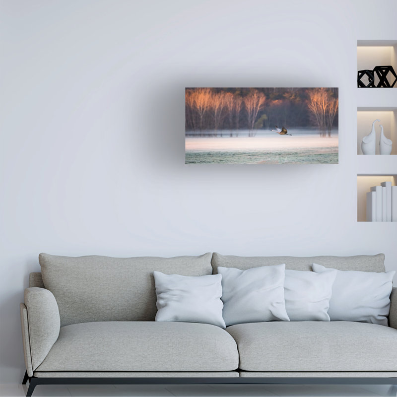 Art sur toile, "Rando Bolo Jane Luo", H 10 po x l 19 po