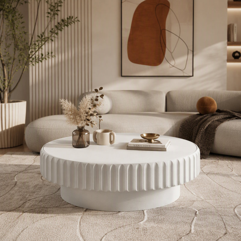Storage Table with Lift-Off Lid