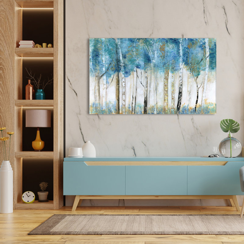 Magical Wood - Peinture, L 60 po x H 36 po, Toile tendue