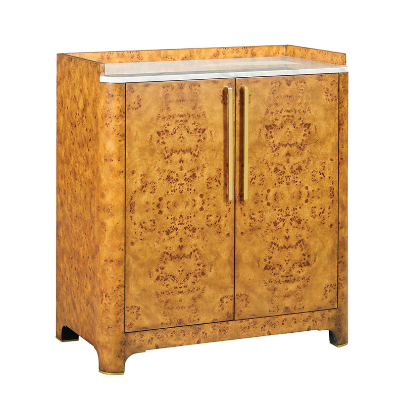 36'' W Server, Light Brown