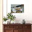Still Life Of Peaches And Pears, 1888-90 Abstract Contemporary Fruit Wall Art Print-134718323