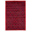 Tapis décoratif en laine noué à la main de conception unique 6 pi 1 po x 8 pi 10 po Déondrea New Age