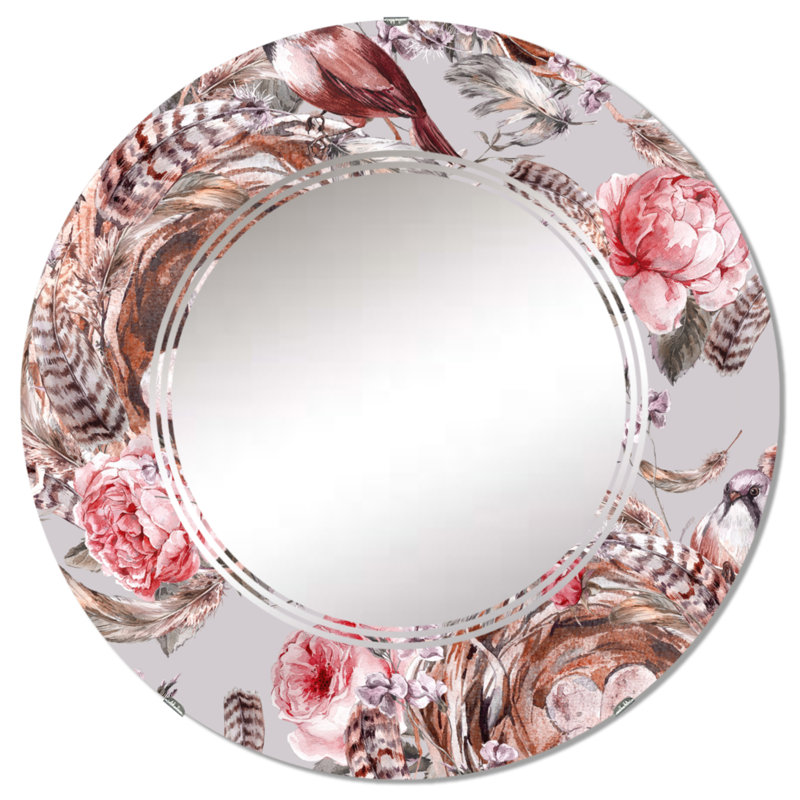 Circle Mirror, 32" x 32"