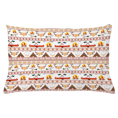 Tribal Square Pillow Cover
