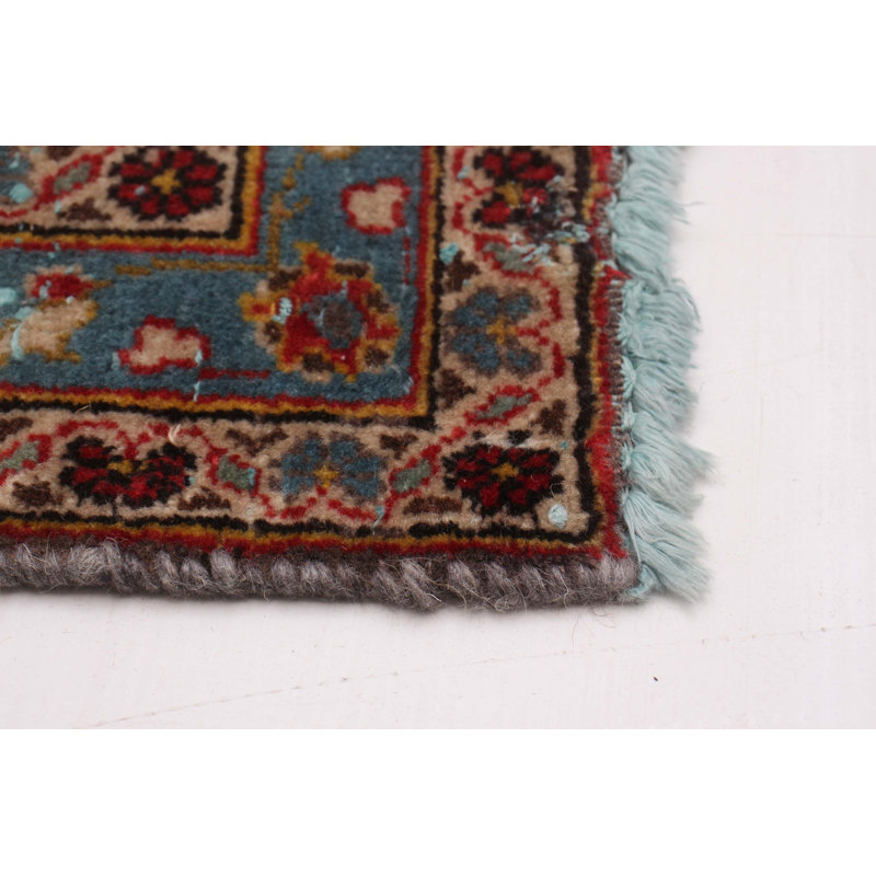 Tapis unique en laine 9 pi 7 po x 12 pi 7 po Leino