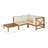 Wimmer Acacia 3 - Person Patio Conversation Set with Cushions-1983342414-1983342411