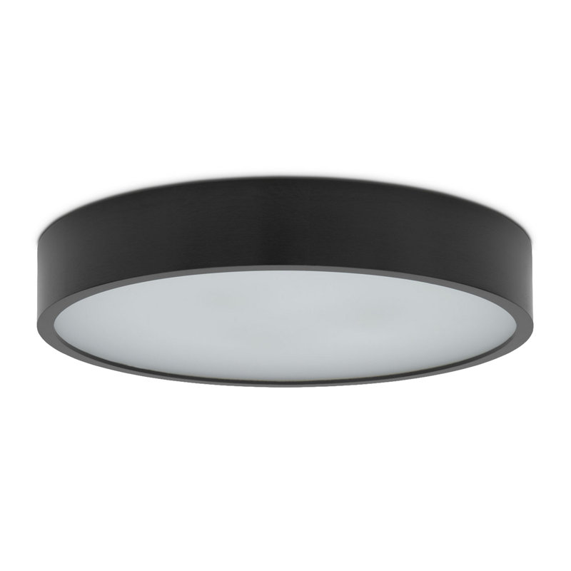 Axsel Flush Mount, Black